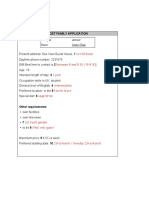 Host Family Application: Example Answer