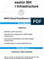 Session 004 Global Infrastructure: AWS Cloud Practitioner Challenge