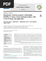 Quantitative Structure-Property Relationships QSPR