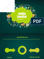Widia Fandini (Alkali Dan Alkali Tanah)