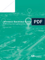 Wireless Backhaul Spectrum