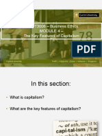 The Key Features of Capitalism