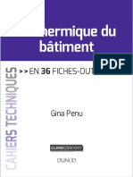 La Thermique Du Bâtiment en 36 Fiches-Outils