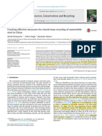 Tracking Effective Measures For Closed Loop Recycling of Automobile Steel in China