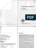 Kosniowski - Topologia Algebraica (1986)