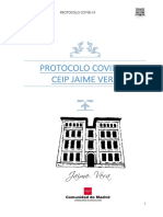 Protocolo COVID-19 CEIP Jaime Vera (Curso 20-21)