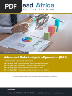 Advanced Data Analysis Expression (DAX)