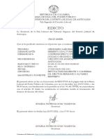 Edicto Del 2021-07-29 - Sala Segunda - Rad 05-045-31-05-002-2020-00048-00