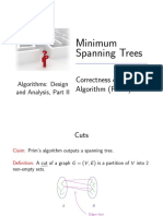 Minimum Spanning Trees: Correctness of Prim's Algorithm (Part I)