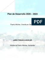 Plan de Desarrollo Municipal Puerto Wilches 2020 2023