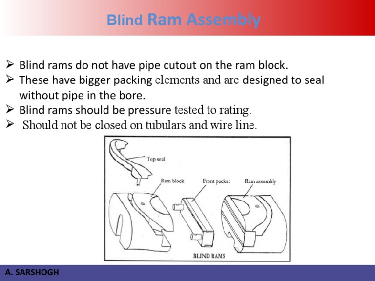 Blind Ram Assembly | PDF
