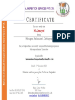 Certificates Training -Selim