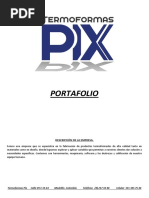 Portafolio Termoformas Pix 2015