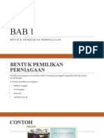 Nota Bab 1 Bentuk Pemilikan Nota