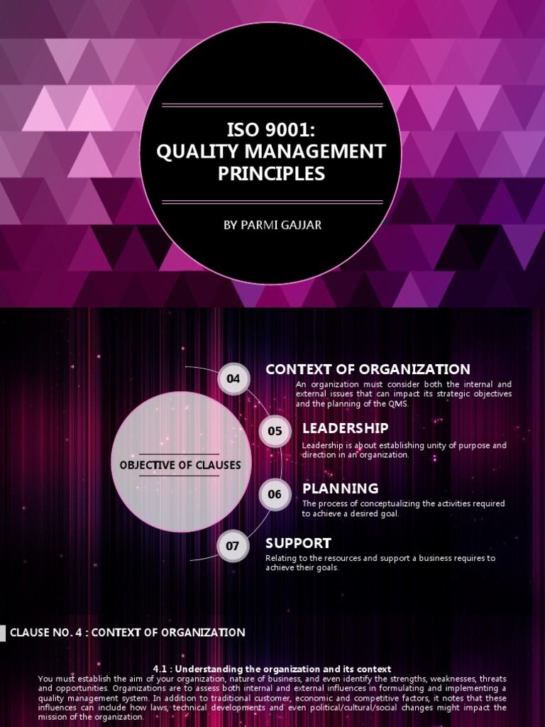 Sqs Assignment Parmigajjar | PDF | Quality Management System | Iso 9000