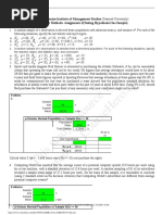 Hypothesis Problems