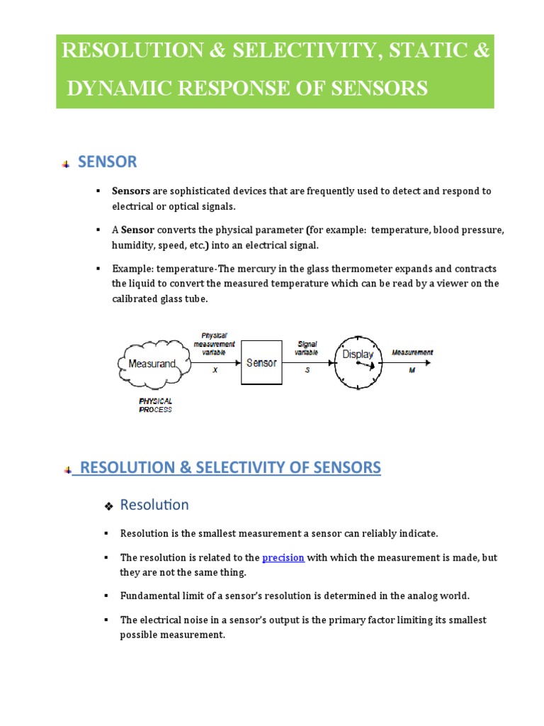 Physics Sensors | PDF | Sensor | Physical Quantities
