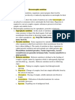 Heterotrophic Nutrition PDF