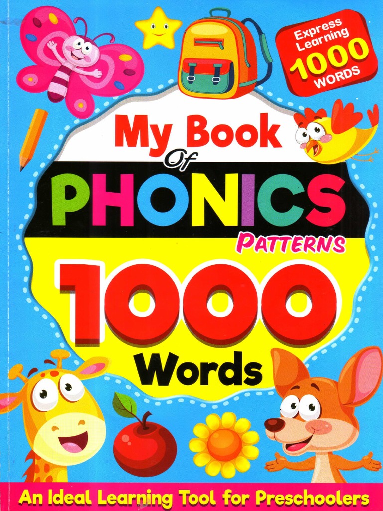 My Book of Phonics | PDF for Free Printable Phonics Books Pdf