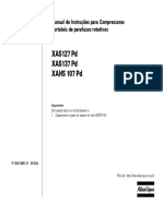 Manual para compressores portáteis de parafusos rotativos