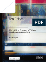 Ten Crises. The Political Economy of China S Development 1949-2020 - Wen Tiejun - 2021