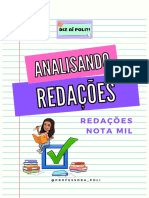 Analisando Redações