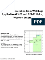 Facies Interpretation from Well Logs Applied to AES Fields