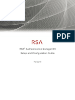 Rsa Authentication Manager 8.5 Setup Config Guide