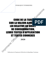 Code de La Taxe Sur La Valeur Ajoutee, Loi Relative Au Droit de Consommation, Leurs Textes D'Application Et Textes Connexes