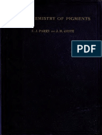 The Chemistry of Pigments 1902