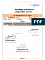 5.21.1 - Electrical Work Permits