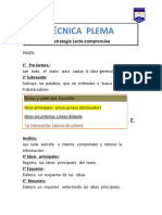 Plema Tecnica de Estudio