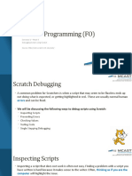 PGFO Week 9 - Debugging in Scratch