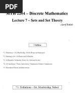 Set Theory Problems and Solutions | PDF | Mathematics | Mathematical ...