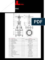 Lista de Partes Esclusa
