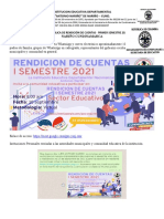 Rendicion Cuentas I2021 Grupo Logistica