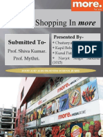 Mystery Shopping in More: Submitted To