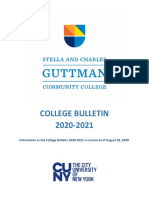Guttman Community College 2020 2021 Bulletin