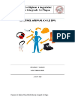 Programa Higiene y Seguridad Manejo Plagas Control Animal 21