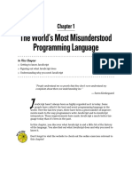 The World's Most Misunderstood Programming Language: Chapter 1