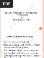 Lec 1 Manufacturing Processes HAF