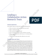 Post, or Distribute: Leading A Collaborative Action Research Team