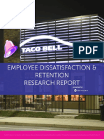 Employee Dissatisfaction & Retention Research Report: Presented by