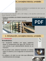 Introducción a la termodinámica: conceptos básicos de calor, trabajo, volumen y presión