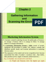 Chapter-3 Gathering Information and Scanning The Environment