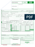 declaracion de importacion