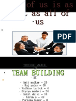 TEAM BUILDING_   T & D