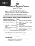 Download Environmental Foundation of Jamaica - 2011 Call for Proposals for Grant Funding by therese7990 SN52083973 doc pdf