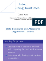 Analyzing Algorithm Runtimes