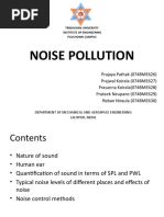 Slides On Noise Pollution